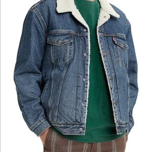 *** SOLD ** Levi’s Shearling Lined Denim Jacket